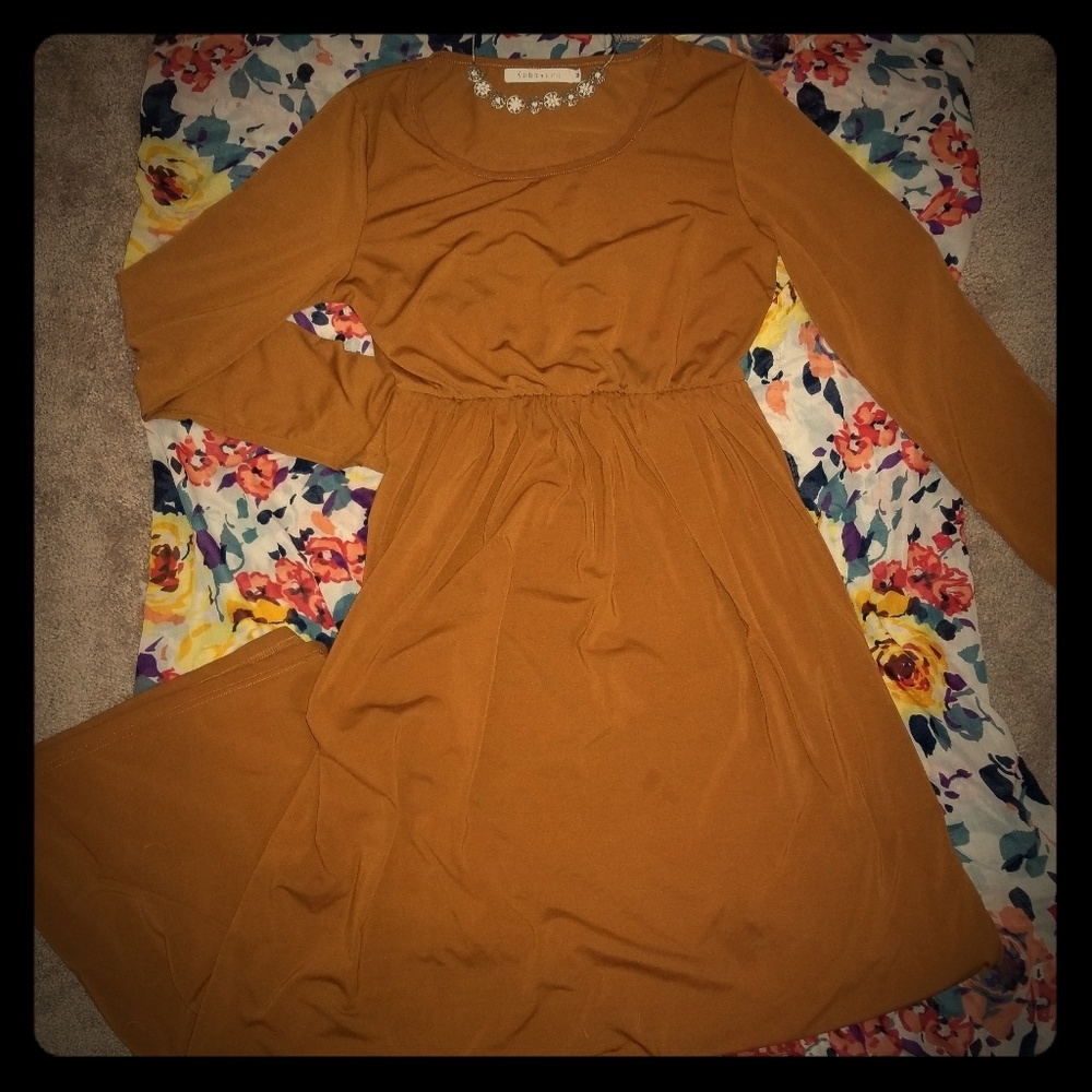 Long sleeve maxi dress